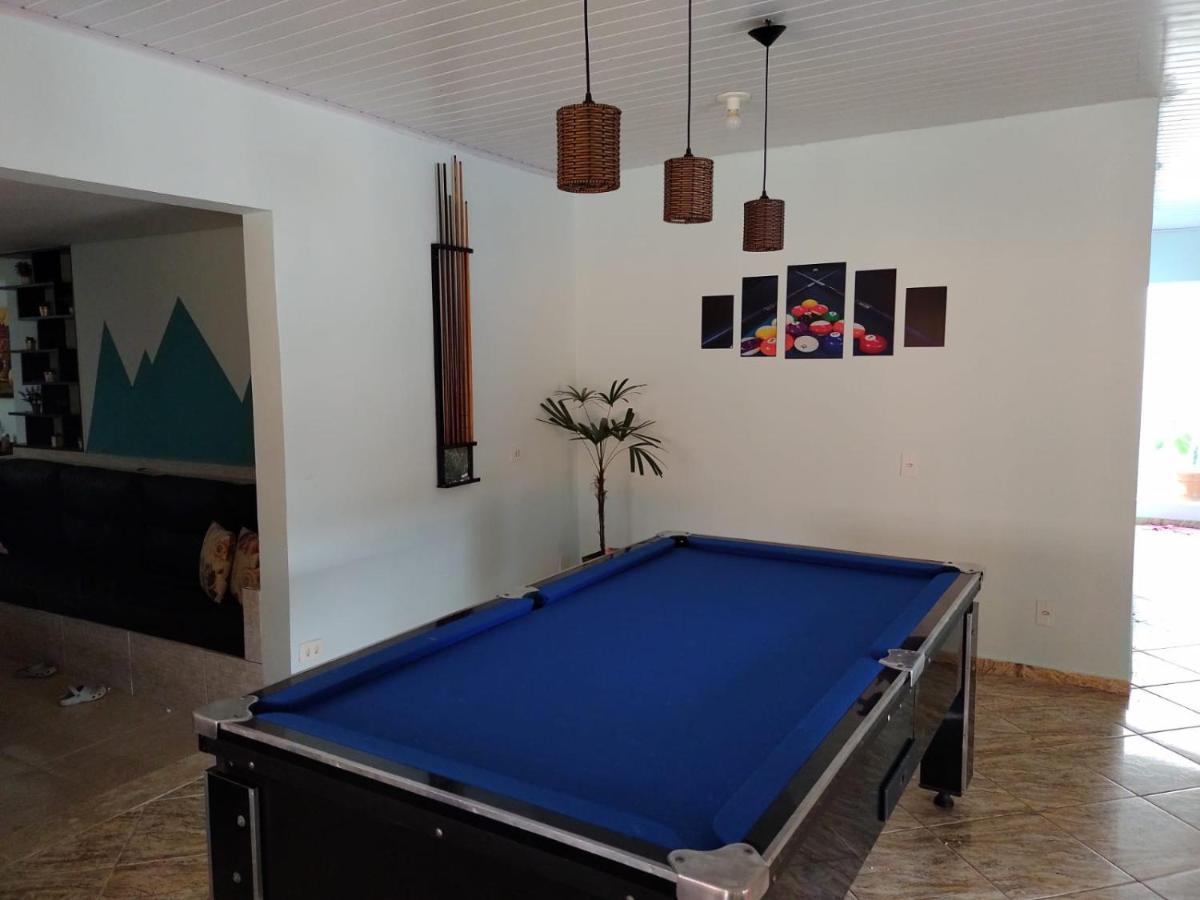 Chacara Bella Vida Com Piscina Churrasqueira Salao De Festas Fogao A Lenha Quadra Aracariguama Exterior foto